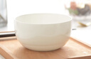 瓷秀源（CIXIUYUAN） 唐山純白骨瓷碗飯碗家用韓式小湯碗吃面碗陶瓷碗沙拉碗泡面碗 5.5英寸韓碗10個(gè) 曬單實(shí)拍圖