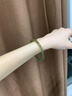 京蔻迪天.然瑪瑙手鐲苦茶冰玉髓手鐲高冰透玉鐲翡翠色送禮物美人鐲叮當 送鑒定證書+禮盒 曬單實拍圖
