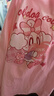 巴布豆兒童睡衣夏季女童睡裙純棉親膚透氣嬰兒衣服薄款家居服【7A抗菌】 粉 櫻桃抱枕 150 曬單實(shí)拍圖