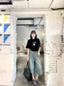 乖可愛(ài)新款高級感大容量托特包女2025夏季新款時(shí)尚單肩手提包斜挎電腦包 黑色 曬單實(shí)拍圖