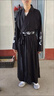 稻橙漢服男成人原創(chuàng)武俠書生古裝女馬面裙學(xué)生班服交領(lǐng)齊腰襦裙表演服 黑鹿/上衣+裙子 XL 曬單實(shí)拍圖