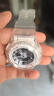 卡西歐（CASIO）BABY-G 多功能雙顯 BA-110CR深海珊瑚透明防水炫彩運動女士手表 BA-110XCR-7APR 曬單實拍圖