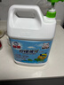 白貓 檸檬薄荷洗潔精5kg（10斤）A類食品用祛油除腥青檸薄荷香洗潔精 曬單實(shí)拍圖