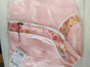 童泰（TONGTAI）女寶寶外套冬季女童立領上衣女孩刺繡國風衣服喜慶新年裝粉100cm 曬單實拍圖