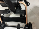semmook遛娃神器嬰兒推車0-6歲用折疊可坐可躺帶減震雙向高景觀溜娃車 尊貴黑布蓬【雙餐盤】 曬單實(shí)拍圖