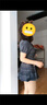 蜜樂奇蜜樂奇學(xué)院風(fēng)JK制服套裝女美式辣妹收腰襯衫格紋百褶裙日系校服兩件套夏 套裝(灰襯衫+領(lǐng)帶+百褶裙)[學(xué)院 均碼 S[建議90斤內(nèi)] 曬單實拍圖