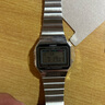 卡西歐（CASIO）反顯防水潮流復(fù)古小方塊情侶表A168WGG-1A/1B A168WA-1DF 電子表 A700W-1A（37MM表盤(pán)） 曬單實(shí)拍圖