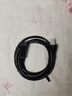 CABLE CREATION DZ430 兩插2口10A電源延長線直頭兩芯插座插線板延長線適用電視電動車監(jiān)控加長線 2米 曬單實拍圖