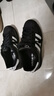 阿迪達(dá)斯 （adidas）三葉草貝殼頭運(yùn)動(dòng)青少年男女板鞋JH9977黑色37碼 曬單實(shí)拍圖