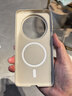 世詠（SHIYONG）適用華為mate70pro手機(jī)殼 mate70pro+保護(hù)套膚感強(qiáng)磁吸全包超薄磨砂硬殼防摔高級男女款 巖白色 曬單實(shí)拍圖