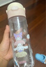 膳魔師三麗鷗Tritan運動水杯直飲杯兒童學生塑料杯600ml粉 曬單實拍圖