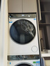 海爾（Haier）云溪3.0 洗烘套裝 10KG直驅滾筒懶人洗衣機+雙擎熱泵烘干機家用 583W+583W家電國家補貼 曬單實(shí)拍圖