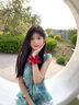 木清清法式超好看獨(dú)特漂亮吊帶連衣裙女夏甜美小眾度假油畫暈染雪紡長裙 綠色連衣裙 L 曬單實拍圖