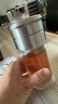 NEWB雙層泡茶杯茶水分離玻璃水杯男女士大容量辦公室喝茶便攜飲用杯子 【更快到】鋼本色 250ml 曬單實拍圖