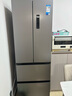 美的（Midea）417法式多門四開門60cm超薄零嵌入式雙變頻小戶型無霜電冰箱 MR-417WFPE 流蘇銀 家電國家補貼20% 曬單實拍圖