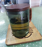 平仄泡茶杯茶水分離杯玻璃杯辦公室水杯喝水杯子大容量420ml  江南春 曬單實(shí)拍圖