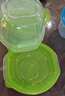 美麗雅 保鮮盒圓形300ml*6套食品接觸塑料飯盒密封帶蓋打包碗分裝可微波 曬單實(shí)拍圖