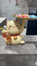 吉富達(dá)招財(cái)貓裝放糖果盤子前臺(tái)接待店鋪吧臺(tái)高檔輕奢水果拖盤擺件零食盒 【左手】招財(cái)貓?zhí)枪P 曬單實(shí)拍圖