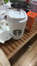 星巴克（Starbucks）保溫保冷杯355ml咖啡杯車載水杯子男女士禮物雪地白女神款 曬單實(shí)拍圖