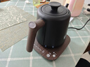 鳴盞燒水壺泡茶 電熱水壺功夫茶壺電茶爐 茶藝師專用電茶壺 智能恒溫茶具磨砂MZ152A黑色 曬單實(shí)拍圖
