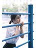 白襯衫女夏短袖jk制服套裝高中生初中生畢業(yè)服班服校服日系學(xué)院風(fēng) 女白短袖（刺繡)+藍短裙+細交叉 M 曬單實(shí)拍圖