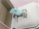 凱麗希培育鉆石戒指18k金經(jīng)典六爪人造鉆石求婚鉆戒女igi雙證七夕節(jié)禮物 18K金鑲蘊愛系列【E/VS2/3EX】 30分 曬單實拍圖