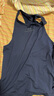 安德瑪（UNDERARMOUR）春夏Vanish男子訓(xùn)練運(yùn)動(dòng)背心1382802 藏藍(lán)色410 XL 曬單實(shí)拍圖