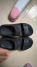 卡駱馳（crocs）經(jīng)典泡芙?jīng)鲂竦啄信炊葱闲瑧?hù)外涼拖 207670-001 M6W8 曬單實(shí)拍圖