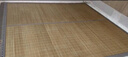 哈駱頓（HALODN）涼席竹席子1.5x2米雙面可折疊1.8米夏涼席楠竹親膚宿舍家用雙人 親膚碳化席-適用1.5mx2m床 雙面可用-送冰絲枕套 90cm*25cm 曬單實(shí)拍圖