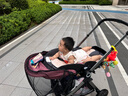 elittile逸樂途 嬰兒車0-3歲用折疊可坐可躺可轉(zhuǎn)向 EMU高景觀雙向嬰兒推車 EMU歐版-俏麗粉【全篷版】 曬單實拍圖