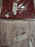 金三塔睡衣女真絲睡裙桑蠶絲蕾絲性感V領(lǐng)夏季吊帶裙 桃盈粉 2XL 曬單實(shí)拍圖