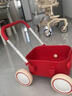 kidpopkidpop嬰兒學(xué)步車手推車寶寶學(xué)步推車助步小推車玩具兒童周歲禮物 實(shí)木斗-紅色 +防倒鉤+繩+保溫杯 曬單實(shí)拍圖