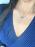 銀暖暖999純銀翡翠玉蝴蝶吊墜項(xiàng)鏈女2025新款老婆七夕情人節(jié)禮物送女友 項(xiàng)鏈+國(guó)檢證書(shū)+米色雙開(kāi)禮盒 曬單實(shí)拍圖