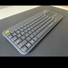 羅技（Logitech）K400Plus無線鍵盤觸控 安卓智能電視電腦筆記本辦公鍵盤  帶無線2.4G接收器 黑色 曬單實拍圖