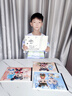 艾杰普（JEPPE）哪吒圖畫本文具周邊敖丙畫畫本兒童描摹本線稿簡(jiǎn)筆控筆練習(xí)畫填色圖畫本臨摹繪本 隨機(jī)4本 曬單實(shí)拍圖