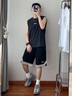 李寧運(yùn)動(dòng)套裝男款夏季新款速干透氣背心短褲寬松休閑籃球服跑步運(yùn)動(dòng)服 黑色套裝【黑色背心+籃球褲】 XL /180 (150-165斤) 曬單實(shí)拍圖