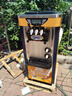 戈紳（goshen）  冰淇淋機 商用 冰激凌機 全自動 雪糕機 軟冰激凌機器學(xué)校門口奶茶店擺攤甜筒 |創(chuàng)業(yè)款|立式冰淇淋機（橙色） 曬單實拍圖