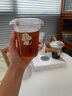 雙槍（Suncha）一次性奶茶杯子咖啡飲料冰杯帶蓋加厚茶水果汁直飲杯400ml*20套  曬單實拍圖