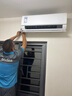 美的空調(diào) 大1匹 酷省電 新一級能效 變頻冷暖 壁掛式小空調(diào)掛機(jī)節(jié)能 家電國家補(bǔ)貼 KFR-26GW/N8KS1-1 曬單實拍圖