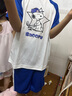 史努比（SNOOPY）童裝男童速干套裝兒童涼爽運動服學(xué)生短袖T恤短褲休閑服夏季薄款 曬單實拍圖
