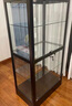 帥軒手辦柜展示柜子樂(lè )高模型積木玩具擺件防塵柜盲盒收藏樣品玻璃酒柜 【黑色】160×80×40cm雙門(mén)四層 3C認證防爆玻璃(不含燈） 曬單實(shí)拍圖
