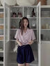 雪茜曼天絲牛仔短褲女2025年夏季新款薄款高腰A字顯瘦五分中褲 曬單實(shí)拍圖