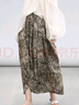 COCOBELLA[伽羅往事]設(shè)計(jì)師款立體花苞半身裙夏雪紡長裙HS3068 伽羅往事 L 曬單實(shí)拍圖