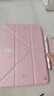 VHW適用華為平板matepad11.5s保護套柔光版2024款靈動款11.5英寸智能休眠全包防摔磁吸隱形筆槽保護殼 櫻花粉-斜挎兔-智能休眠-橫豎支撐-配鋼化膜觸屏筆 華為MatePad11.5s柔 曬單實拍圖