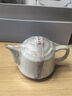 青澹汝窯茶具茶壺家用功夫景德鎮(zhèn)青瓷冰裂釉汝窯手工陶瓷中式悟靜壺 曬單實(shí)拍圖