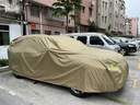車(chē)麗友專(zhuān)用哈弗H6車(chē)衣全車(chē)罩大狗猛龍M6h5梟MAX二代防曬雨隔熱冰雹遮陽(yáng) 卡其色210D牛津布【防雨/防曬/防冰雹】 哈弗H6【專(zhuān)車(chē)定制】 曬單實(shí)拍圖