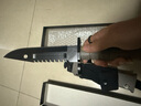 巴克M9軍士戶(hù)外生存戰術(shù)裝備直刀高硬度7CR17Mov鋼刀野外鋒利求生刀具 巴克D80軍刀 全長(cháng)32.5cm-刀刃長(cháng)15.5cm 曬單實(shí)拍圖