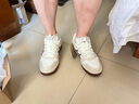 亞瑟士ASICS男女舒適運(yùn)動休閑鞋 COURT MZ 2.0 白色/米色/碳灰色 42.5  曬單實(shí)拍圖