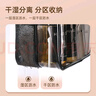 易旅（Etravel）化妝包洗漱包 干濕分離防水大容量透明男女收納套裝旅行出差 灰透 曬單實(shí)拍圖