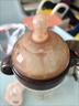 世喜嬰兒奶瓶10個(gè)月以上ppsu寶寶仿母乳斷奶奶嘴300ml帶重力球手柄 曬單實(shí)拍圖